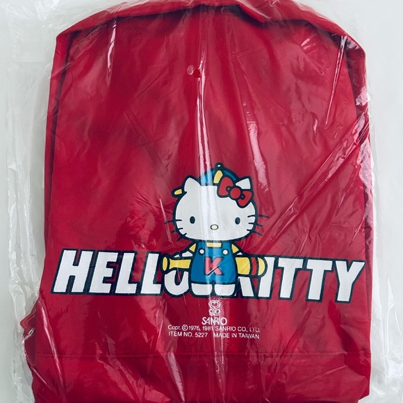 Vintage Hello Kitty Mini Backpack Sanrio 1981 New in Package W/Tag Ultra Rare - Picture 4 of 12